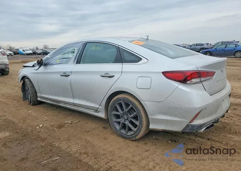 2018 Hyundai Sonata Sport from USA, damaged, VIN 5NPE34AB3JH664589